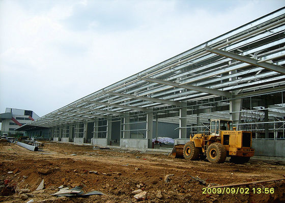 Marco porta durable de la estructura de Warehouse de la estructura de acero con la proyección larga
