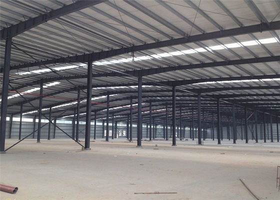 Montado cree Warehouse para requisitos particulares, estructura de tejado ligera prefabricada de Warehouse