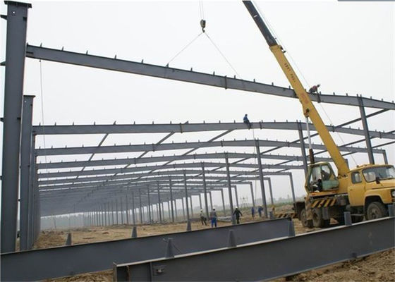 Construcción prefabricada ahorro de energía de la estructura de acero del marco metálico del pasillo