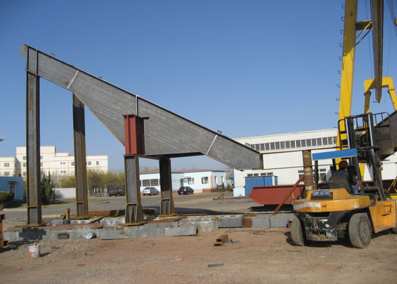 Acero estructural fuerte indio, construcción de acero pesada de la plataforma que apoya