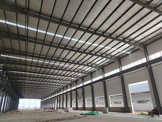 Construcción de edificios diseñada marco de acero estructural del taller del uso de la industria