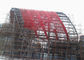 Metal ligero que enmarca, edificio de cristal de la subida de la estructura de acero de la pared de cortina alto