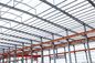 Estándar de ISO porta del marco de la vertiente del taller industrial prefabricado de la estructura de acero