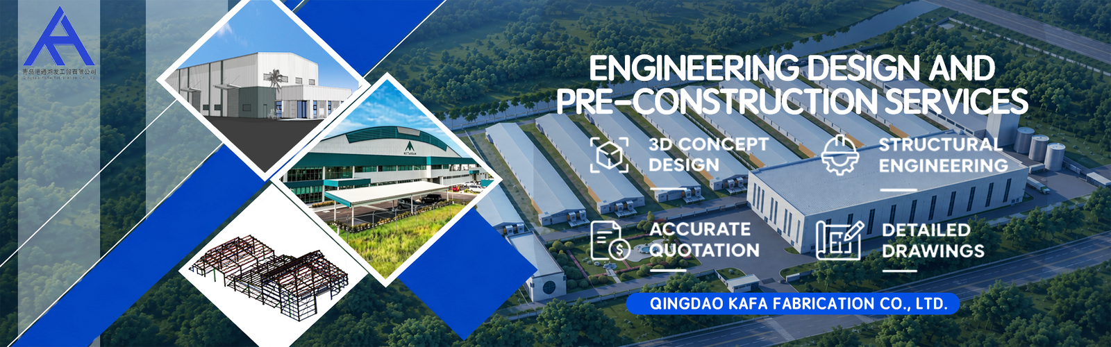 almacén de estructura de acero