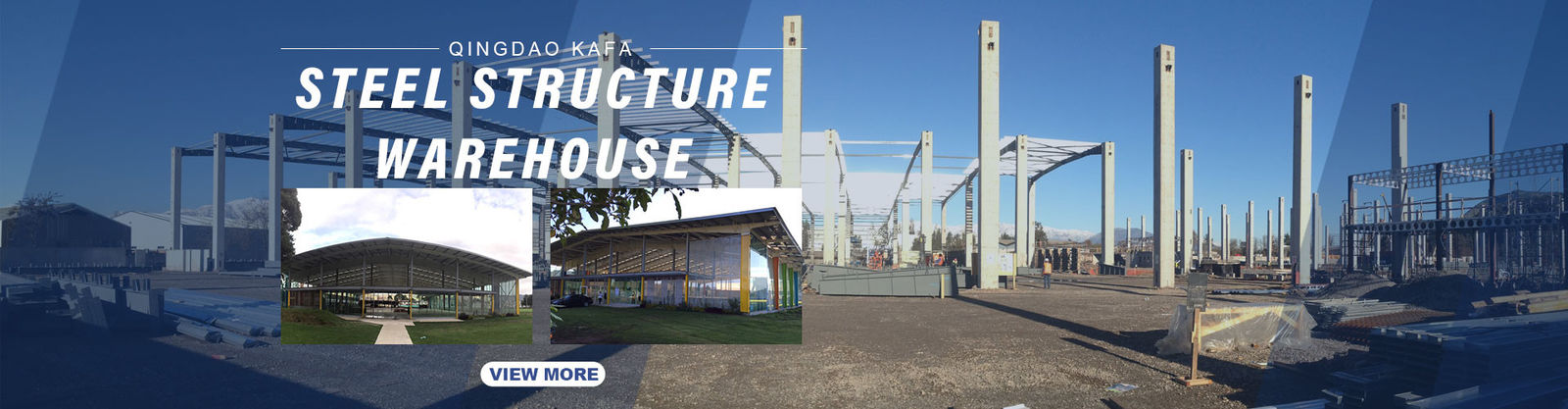 construcción de la estructura de acero