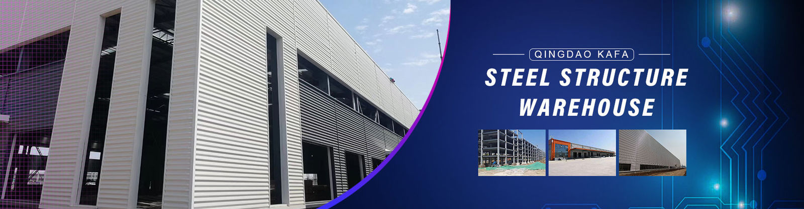 almacén de estructura de acero