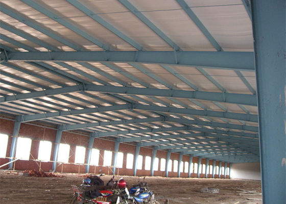 Vertiente de acero fácil ligera prefabricada de Warehouse de la estructura de acero de la asamblea