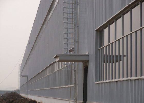 construcción galvanizada 200m m de la estructura de acero de Q345B