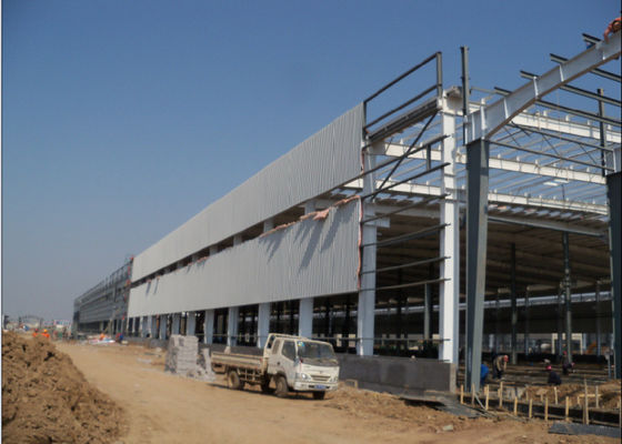 El tejado H del panel EPS de la PU formó el taller de la estructura de acero de Q235b