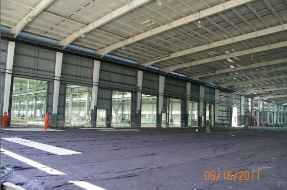 Estructura de acero anticorrosiva Q235 Warehouse durable de la pintura del alquido