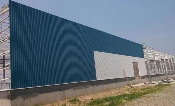 Construcción de edificios de acero estructural del taller del marco del uso amplio