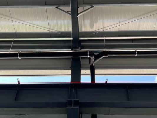 Construcción de estructuras prefabricadas de acero de alta resistencia