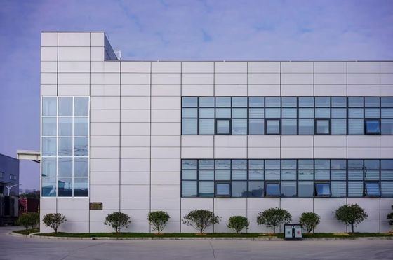 El revestimiento uno para la solución para el proyecto de edificio prefabricado del taller de la estructura de acero