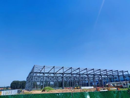 Solución de entrega para la construcción de talleres prefabricados con estructura de acero Q235 de excelente diseño