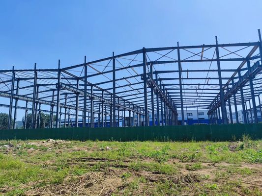 La perspectiva del diseño durable del grado de Q355B Niza prefabricó la construcción de la estructura de acero