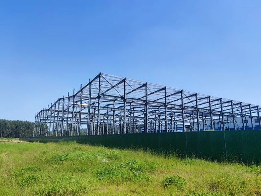 Solución de entrega para la construcción de talleres prefabricados con estructura de acero Q235 de excelente diseño