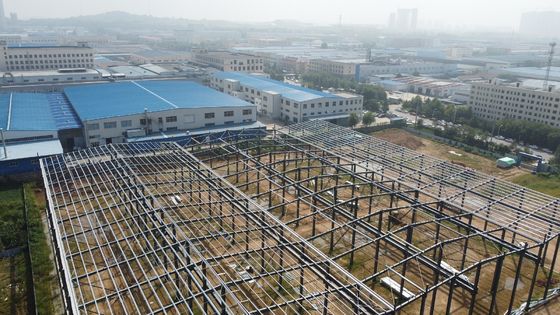 Estructura de acero prefabricada de alta resistencia Edificios estables de larga duración