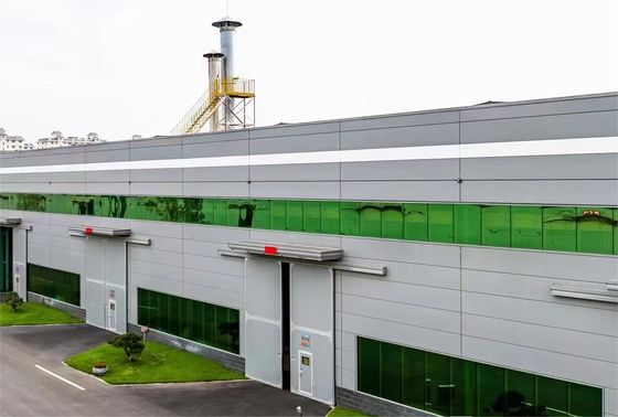 Solución de entrega integrada de almacenes de estructuras prefabricadas de acero