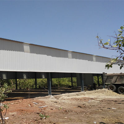 Fabricación y suministro de estructura de construcción de estructura de acero de construcción de marco de portal personalizado en Benin