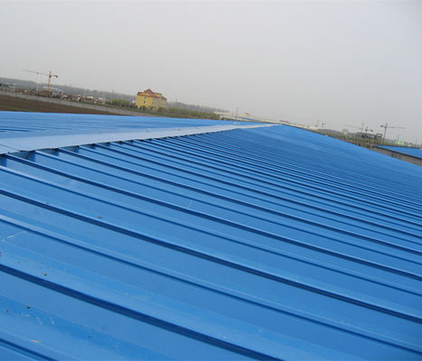 Las RRPP del tejado DFT 80um del hueso emiten la estructura de acero Warehouse