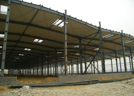 Easy Assembly Industrial Steel Warehouse for Agricultural Storage & Factory Use Strong Structure