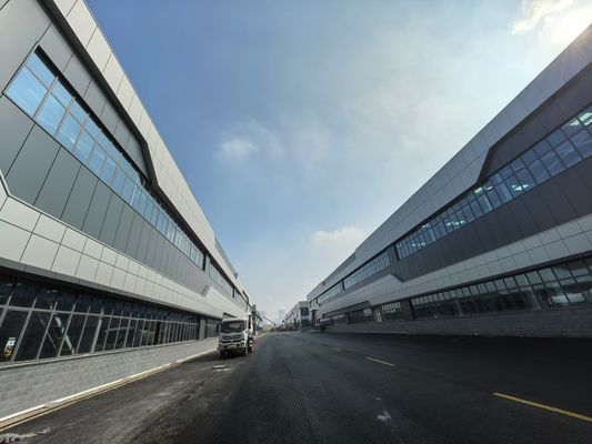 Almacén de metal prefabricado de alto rendimiento Construcción sostenible