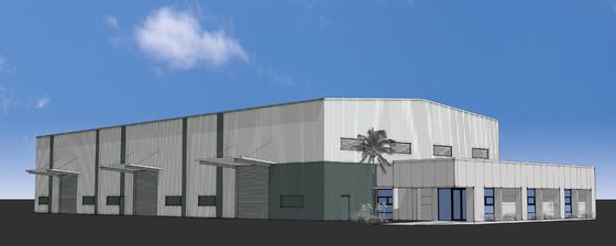 Almacén de acero prefabricado industrial personalizable Instalación rápida