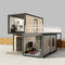 Casa prefabricada movible para la casa del envase del retrete público de la oficina del chalet