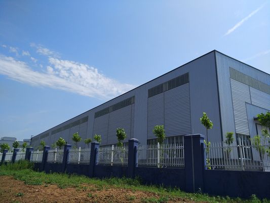La perspectiva del diseño durable del grado de Q355B Niza prefabricó la construcción de la estructura de acero