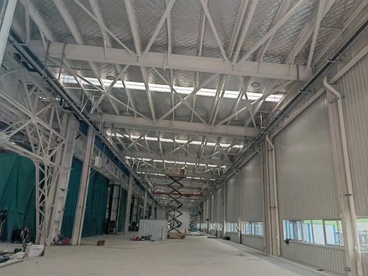 Edificios de almacén de acero de fácil instalación Soluciones de almacenamiento respetuosas con el medio ambiente