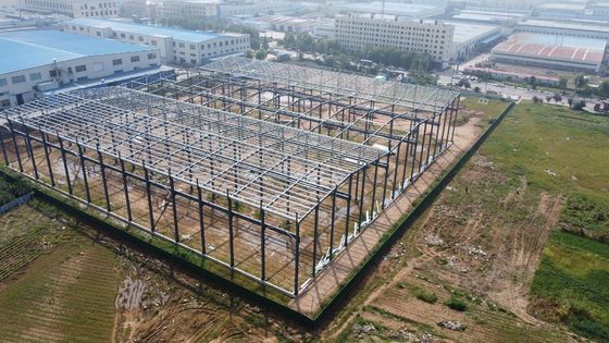 Estructura de acero resistente para edificios duraderos y estables